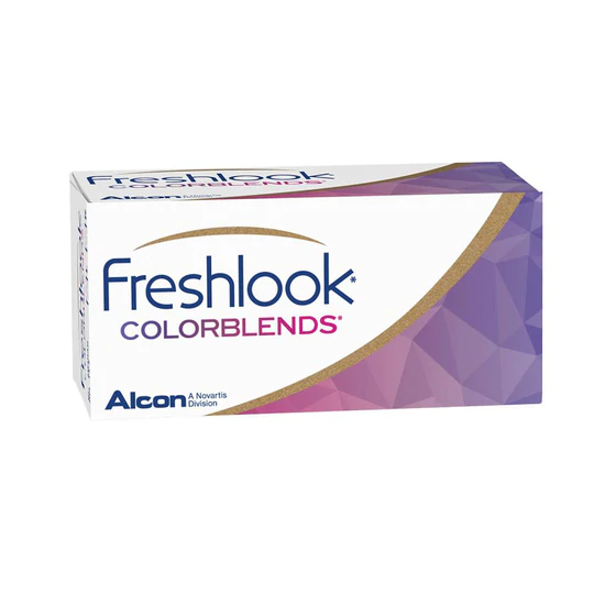 LENTES DE CONTACTO FRESHLOOK COLORBLENDS MIOPÍA E HIPERMETROPÍA (2 LENTES)